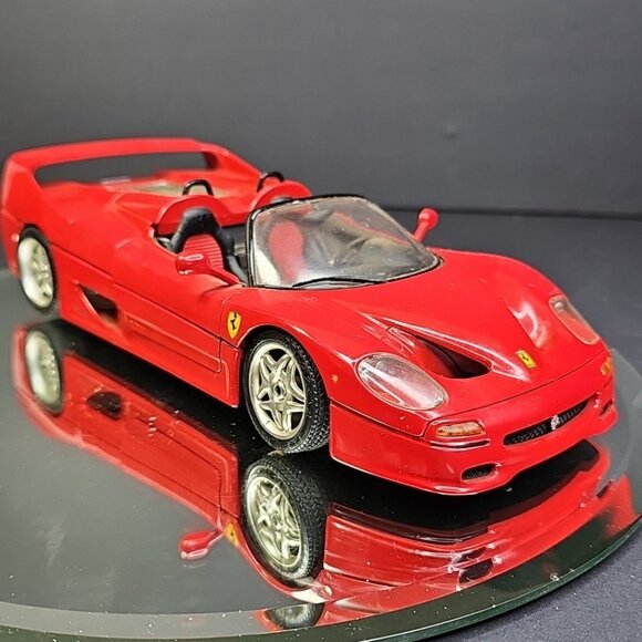 Bburago 1/18 Scale Diecast Ferrari F50 Hard Top 1995 Red Needs Detailing ITALY - Picture 7 of 16